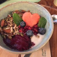 Cashew yogurt  at PLUS in Ghent