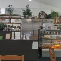 Inside cafe at Cafe Wylde in Everett