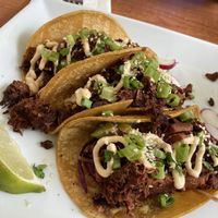 Korean BBQ jackfruit tacos  at Cafe Wylde in Everett
