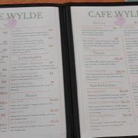  at Cafe Wylde in Everett