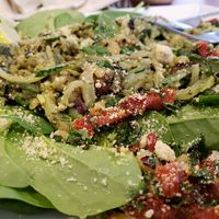 pesto pasta! at Cafe Wylde in Everett