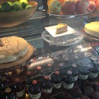 Dessert case at Cafe Wylde in Everett