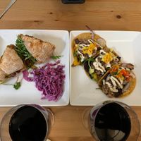 Tacos a BBQ  at Cafe Wylde in Everett