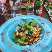Chimichurri roasted potatoes at Fig in Hvar
