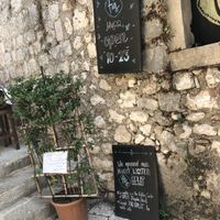 How you know you've found it! at Fig in Hvar
