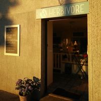 entrance at Herbivore in Prague