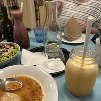 We also had fresh juices, really good!  at Herbivore in Prague