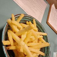 French fries at Herbivore in Prague