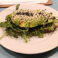 Toast at Herbivore in Prague