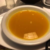 Squash soup at Vegetariano in San Carlos De Bariloche