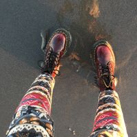 Vegan doc martens  at Herbivore Clothing in Portland