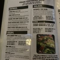 Vegan/Veg menu  at Hot Chilli Bean Thai Cafe in Coolum Beach