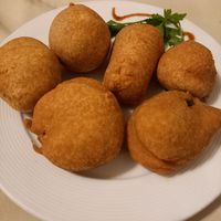 Veg pakora at Indian Raja in Riga