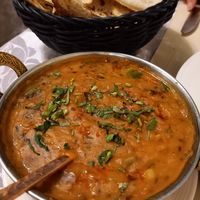 Tarka dahl at Indian Raja in Riga