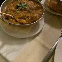 Chana masala  at Indian Raja in Riga