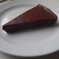 Raw chocolate orange cake at Suesser WOLZ in Berlin