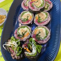 Gimbap   at Loving Hut Land - 러빙헛랜드 in Seoul