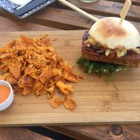 Bio-Tofu-Burger at Guga Spicy in Gdansk