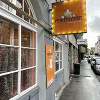 Outside  at Madhuban in Innsbruck