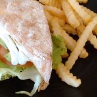 Avocado ciabatta at VegCafe in Central Singapore