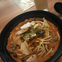 laksa  at VegCafe in Central Singapore