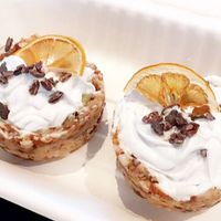 coconut whip tarts at Bespoke Kitchen  in Queenstown
