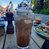 Cold chocolate with coconut milk at Bespoke Kitchen  in Queenstown