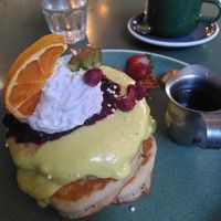 Trifle pancakes at Bespoke Kitchen  in Queenstown