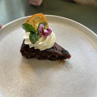 Vegan carrot cake  at Bespoke Kitchen  in Queenstown