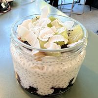 Chia seed coconut pudding - delicious!   at Bespoke Kitchen  in Queenstown