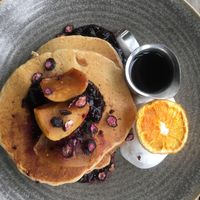 best pancakes ever at Bespoke Kitchen  in Queenstown