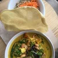 peanut satay curry  at Bespoke Kitchen  in Queenstown