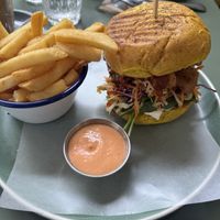 Tofu burger - best burger we tried in Queenstown   at Bespoke Kitchen  in Queenstown
