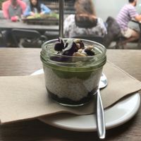 Chia jar at Bespoke Kitchen  in Queenstown