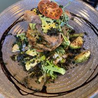 Vegan winter Benedict   at Bespoke Kitchen  in Queenstown