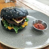 Halloumi Burger, so delicious! at Bespoke Kitchen  in Queenstown