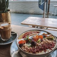 Pure gold bowl at Bespoke Kitchen  in Queenstown