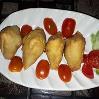 Samosas at Karma Kitchen in Chiang Mai