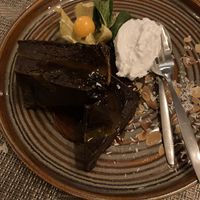 Vegan brownie  at Poort van Assen in Assen