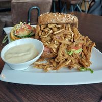 Broodje vegan shoarma at Poort van Assen in Assen