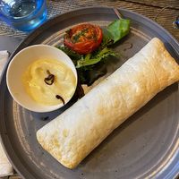 Vegan kebab wrap  at Poort van Assen in Assen