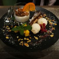 Nagerecht vegan proeverij at Poort van Assen in Assen