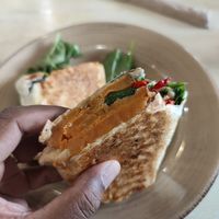 Vegan wrap at The Urban Coffee House in Busselton