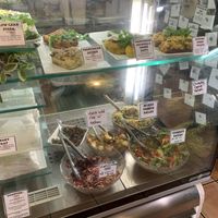 The salads were mostly vegan  at The Urban Coffee House in Busselton