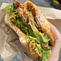 Bernadette Bacon Burger - Day 2 - Sooo good  at Vegbereitung - Food Trailer in Bamberg