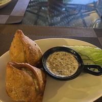 The potato puffs (not 100% convinced the sauce was vegan so I didn’t eat it)  at The Fat Frog in Langkawi