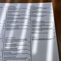 Menu march  at The Fat Frog in Langkawi