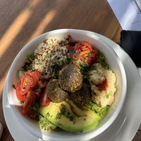 Vegan Falafel Buddha Bowl  at The Fat Frog in Langkawi