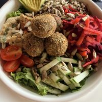 Falafel Buddha Bowl  at The Fat Frog in Langkawi