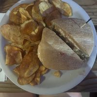 Tempeh Reuben meal  at Longs Peak Pub in Longmont